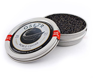Caviar noir, esturgeon